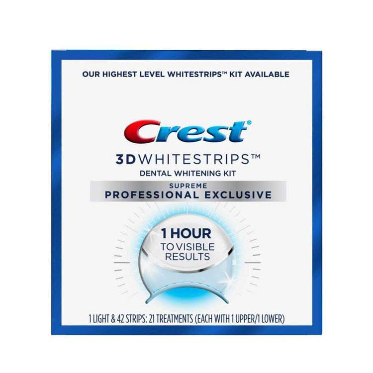 Crest 3D Whitestrips Professional Exclusive LED