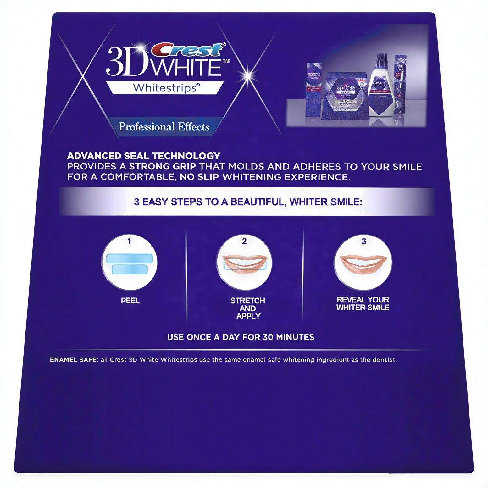 Crest 3D Whitestrips Professional Effects
