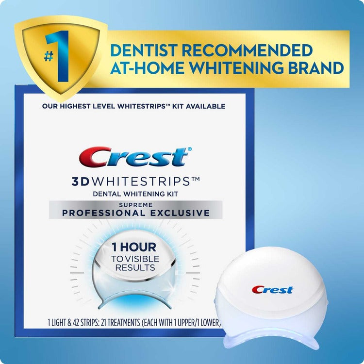 Crest 3D Whitestrips Professional Exclusive LED